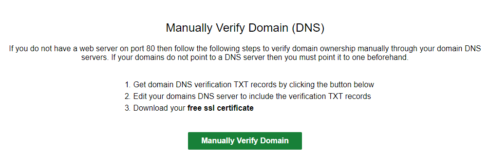 SSL For Free免费泛域名SSL证书申请 SSL For Free免费泛域名SSL证书申请